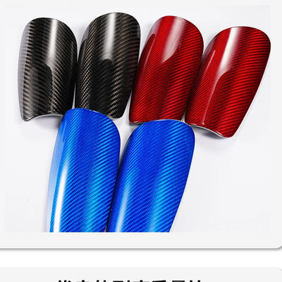 Calzature di protezione per gambe di calcio in fibra di carbonio supporto per polpette di gomma di compressione calzature di shin spugna