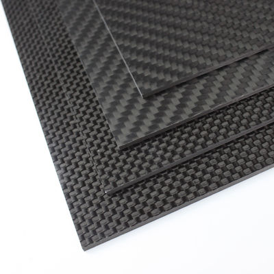 6mm 1.5mm 1mm 0.5mm Foglio di fibra di carbonio Cfrp Plate Heat Press 400x500mm