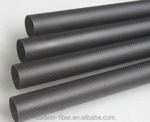 Produttori di tubi in fibra di carbonio 1000 mm 2000 mm palo CFRP palo in fibra di carbonio ad alta resistenza