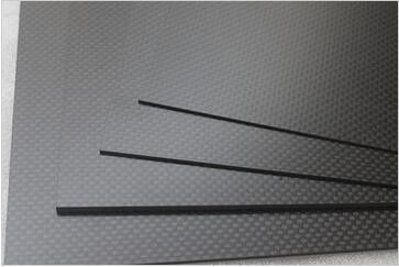 500 mm x 500 mm Matte Plain 3K Carbon Fiber Plate Panel Sheet per Quad Frame
