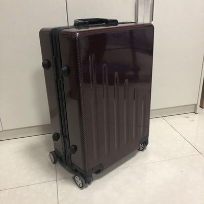 Valigia in fibra di carbonio 100% con bagagli reali in fibra di carbonio