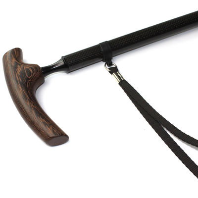 Fibra di carbonio pieghevole bastone da passeggio canna cieca per anziani