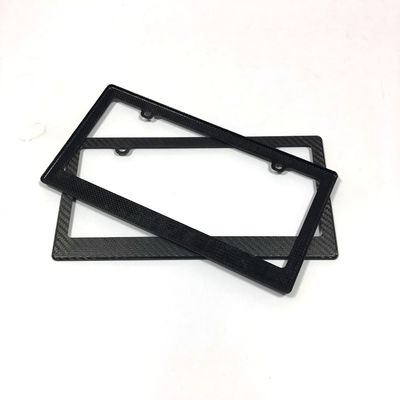 4 buchi di fibra di carbonio targa telaio motociclo sottile standard USA