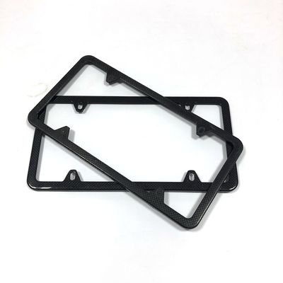 4 buchi di fibra di carbonio targa telaio motociclo sottile standard USA