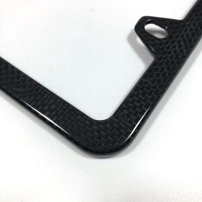 4 buchi di fibra di carbonio targa telaio motociclo sottile standard USA