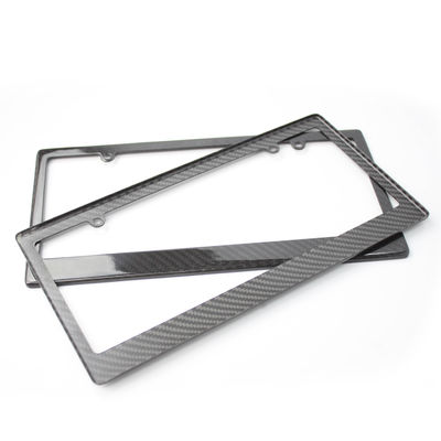 4 buchi di fibra di carbonio targa telaio motociclo sottile standard USA