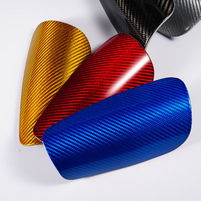 Fibra di carbonio Mini Shin Pad Sport Calcio Calcio Pad Shin Guard