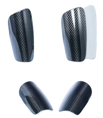 Calcio Shin Guard Holder Fibra di carbonio 3K Twill Protezione base Shin