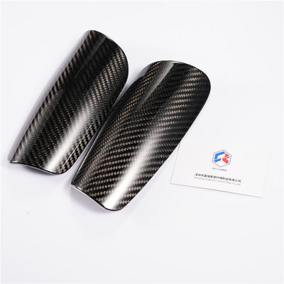 Calcio Shin Guard Holder Fibra di carbonio 3K Twill Protezione base Shin