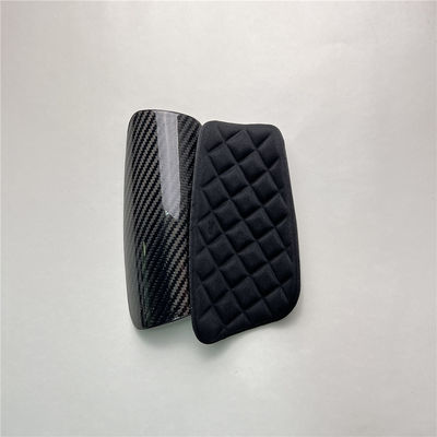 Calcio Shin Guard Holder Fibra di carbonio 3K Twill Protezione base Shin