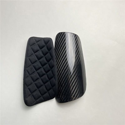 Calcio Shin Guard Holder Fibra di carbonio 3K Twill Protezione base Shin