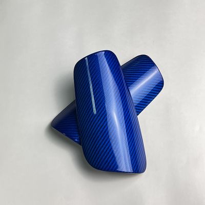 Calzature di protezione per gambe di calcio in fibra di carbonio supporto per polpette di gomma di compressione calzature di shin spugna
