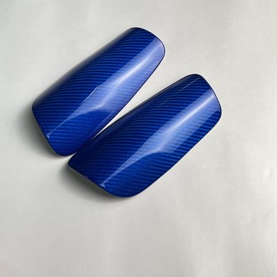 Calzature di protezione per gambe di calcio in fibra di carbonio supporto per polpette di gomma di compressione calzature di shin spugna