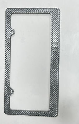3K Twill Fibra di carbonio Car Carbon Fiber License Plate Holder Fibra di carbonio Numero di targa