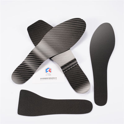 Sottopiede in fibra di carbonio Scarpa rigida inserto di taglio Sottopiede centrale per scarpe da sport