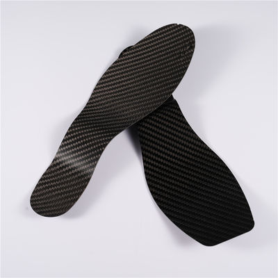 Sottopiede in fibra di carbonio Scarpa rigida inserto di taglio Sottopiede centrale per scarpe da sport