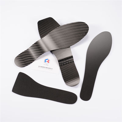 Sottopiede in fibra di carbonio Scarpa rigida inserto di taglio Sottopiede centrale per scarpe da sport