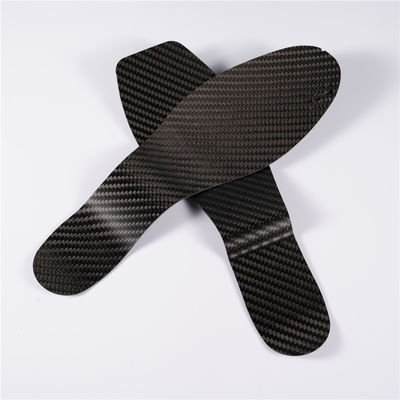 Sottopiede in fibra di carbonio Scarpa rigida inserto di taglio Sottopiede centrale per scarpe da sport