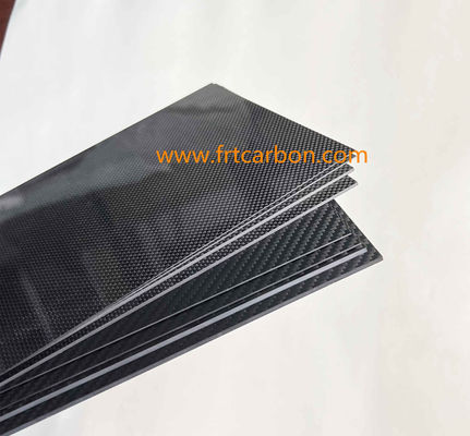 Fabbrica di fogli di fibra di carbonio forgiati ad alta temperatura 2.0 mm 5.0 mm