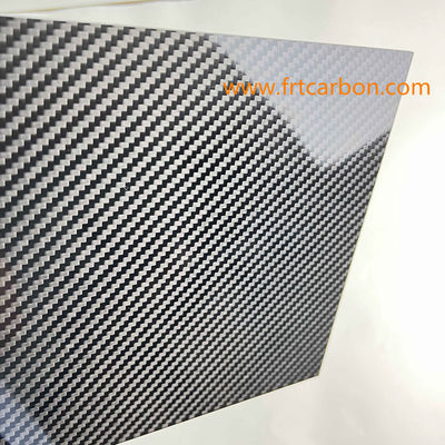 Fabbrica di fogli di fibra di carbonio forgiati ad alta temperatura 2.0 mm 5.0 mm