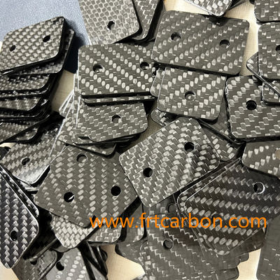Fabbrica di fogli di fibra di carbonio forgiati ad alta temperatura 2.0 mm 5.0 mm