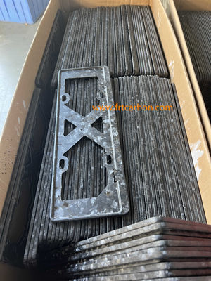 Carta di fibre di carbonio solido sottile Blu Nero 6,0 mm 8,0 mm 10,0 mm