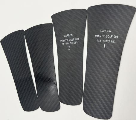 Calzature in fibra di carbonio da calcio personalizzate 3k Twill Matte Carbon Fiber Plate 1.0mm 0.8mm