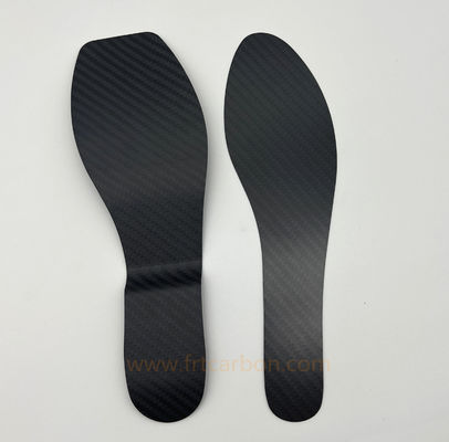 Calzature in fibra di carbonio da calcio personalizzate 3k Twill Matte Carbon Fiber Plate 1.0mm 0.8mm