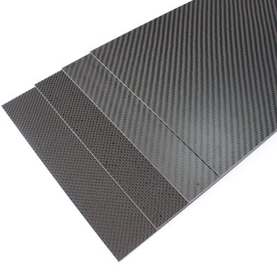 Spessore 10 mm 5 mm 3 mm Piastra in fibra di carbonio 3k Twill Weave per Rc Elicottero Quadcopter Multicopter