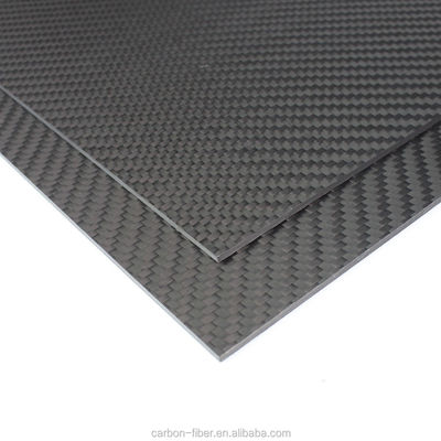 Piastra in fibra di carbonio 100% vera 1mm 2mm 3mm 4mm piastra in fibra di carbonio fabbricata su misura