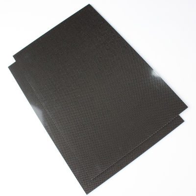 Lastre in fibra di carbonio da 4 mm per auto da corsa rc 0,5 mm lamiera cfrp 200x300 mm