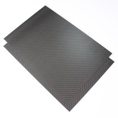 Lastre in fibra di carbonio da 4 mm per auto da corsa rc 0,5 mm lamiera cfrp 200x300 mm