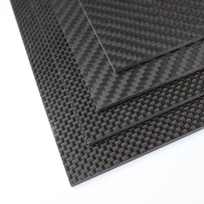 3k foglio di fibra di carbonio 3mm spessore 1 4 &quot; 1,5 mm lucido opaco piatto Twill tessuto