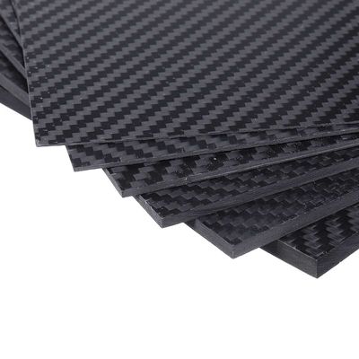 piastre di fibre di carbonio di alta qualità 1mm 1.5mm 2.5mm 3mm piastre laminate in fibra di carbonio produttori per la promozione
