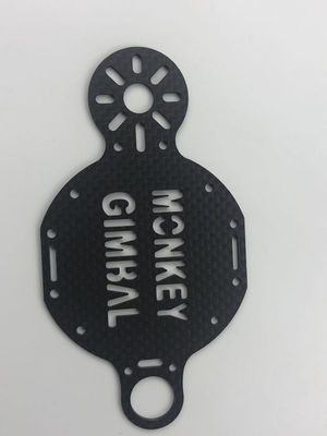 100% pannello in fibra di carbonio peso leggero 3k foglio in fibra di carbonio parte in fibra di carbonio CNC su misura con prezzo di fabbrica