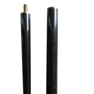 6mm 10mm tubo di fibra di carbonio quadrato Pista di piscina Pista di biliardo ad alta resistenza Per i membri del club