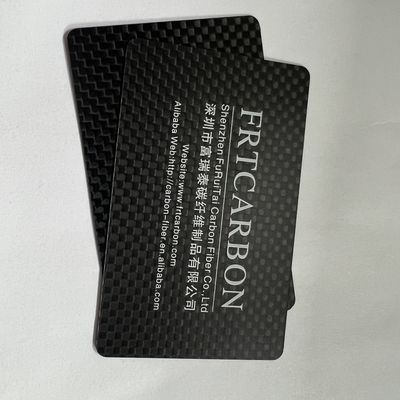 Servizio di lavorazione in fibra di carbonio Cartolina di visita Stampa quadri di taglio CNC Parte per auto RC Shin Card