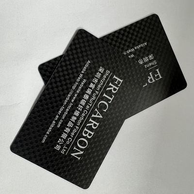 Servizio di lavorazione in fibra di carbonio Cartolina di visita Stampa quadri di taglio CNC Parte per auto RC Shin Card