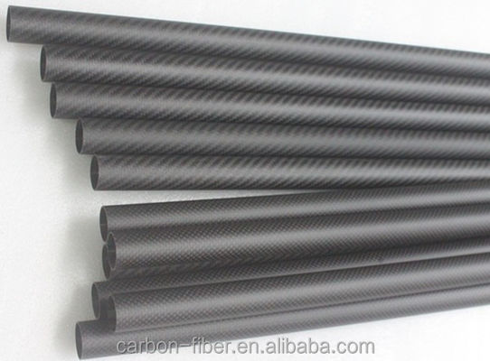 Produttori di tubi in fibra di carbonio 1000 mm 2000 mm palo CFRP palo in fibra di carbonio ad alta resistenza