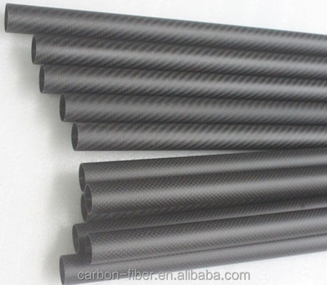 Tubo in fibra di carbonio da 14&quot; e 1 pollice