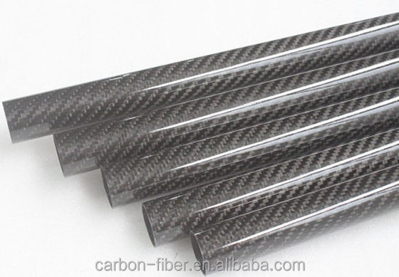Tubo in fibra di carbonio da 14&quot; e 1 pollice