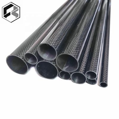 8 mm 10 mm tubo quadrato in fibra di carbonio tubo rettangolare in fibra di carbonio all'ingrosso