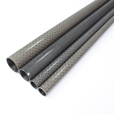 2 pollici 1,25 &quot; 2,5 tubo di fibra di carbonio fibra di carbonio palo di carbonio palo di fibra di carbonio palo di volta 12x10x1000mm