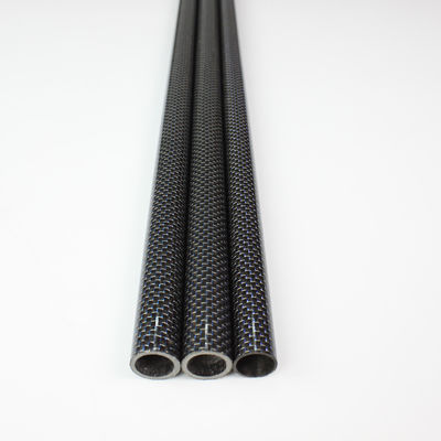&quot;2&quot; &quot;2&quot; 2mm tubo di fibra di carbonio poli di fibra di carbonio poli di volta di grande diametro 18x16x1000mm