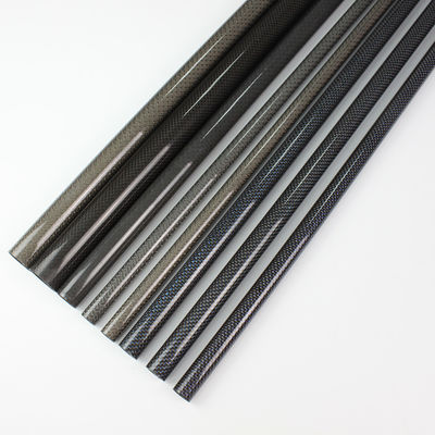 &quot;2&quot; &quot;2&quot; 2mm tubo di fibra di carbonio poli di fibra di carbonio poli di volta di grande diametro 18x16x1000mm