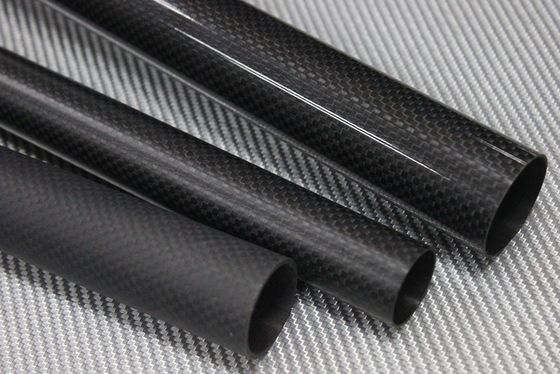 3 4&quot; 3 8&quot; 3k tubo in fibra di carbonio 10mm 12mm 15mm 18mm 22mm 30mm 40mm 50mm