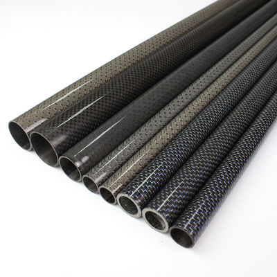 7 mm 8 mm Od Carbon Fiber Tube Frame Bianco