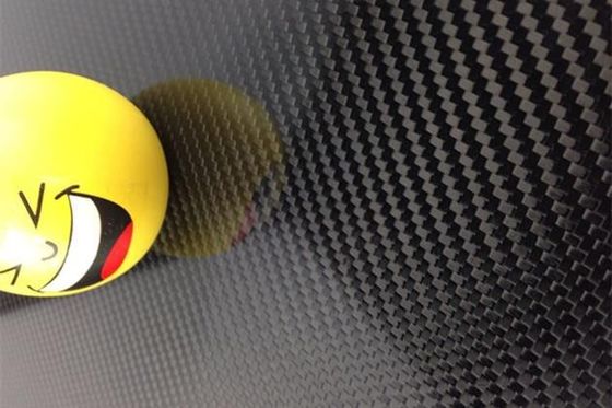 Pressa a caldo 1mm 1.5mm 2mm 3mm 4mm 3K Twill Glossy Carbon Fiber Board