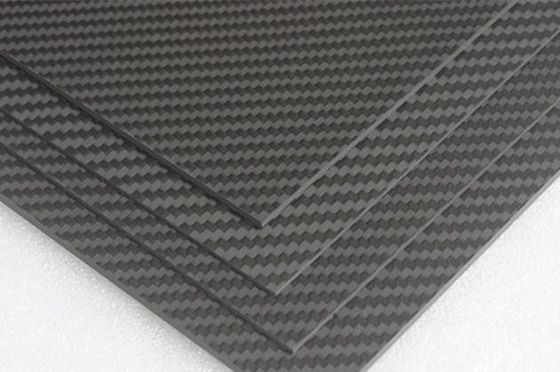 200*300mm Glossy Twill 3K Carbon Fiber Reinforced Composite Sheet per motori RC Quadcopter
