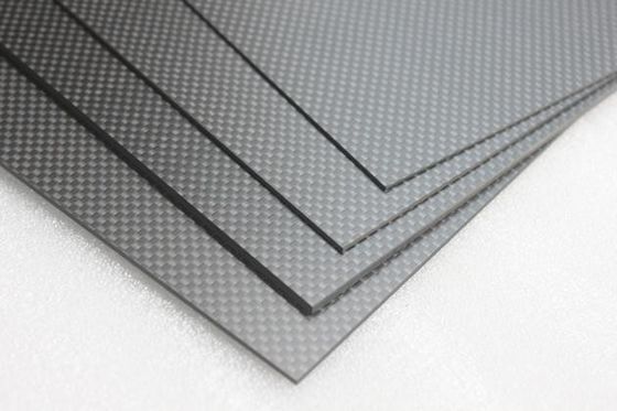 500 mm x 500 mm Matte Plain 3K Carbon Fiber Plate Panel Sheet per Quad Frame